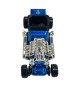 Carrinho Die Cast Garagem S.A. - Dragster Azul
